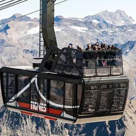 Centre de Tignes le Lac, vue magnifique. Appartement Tignes